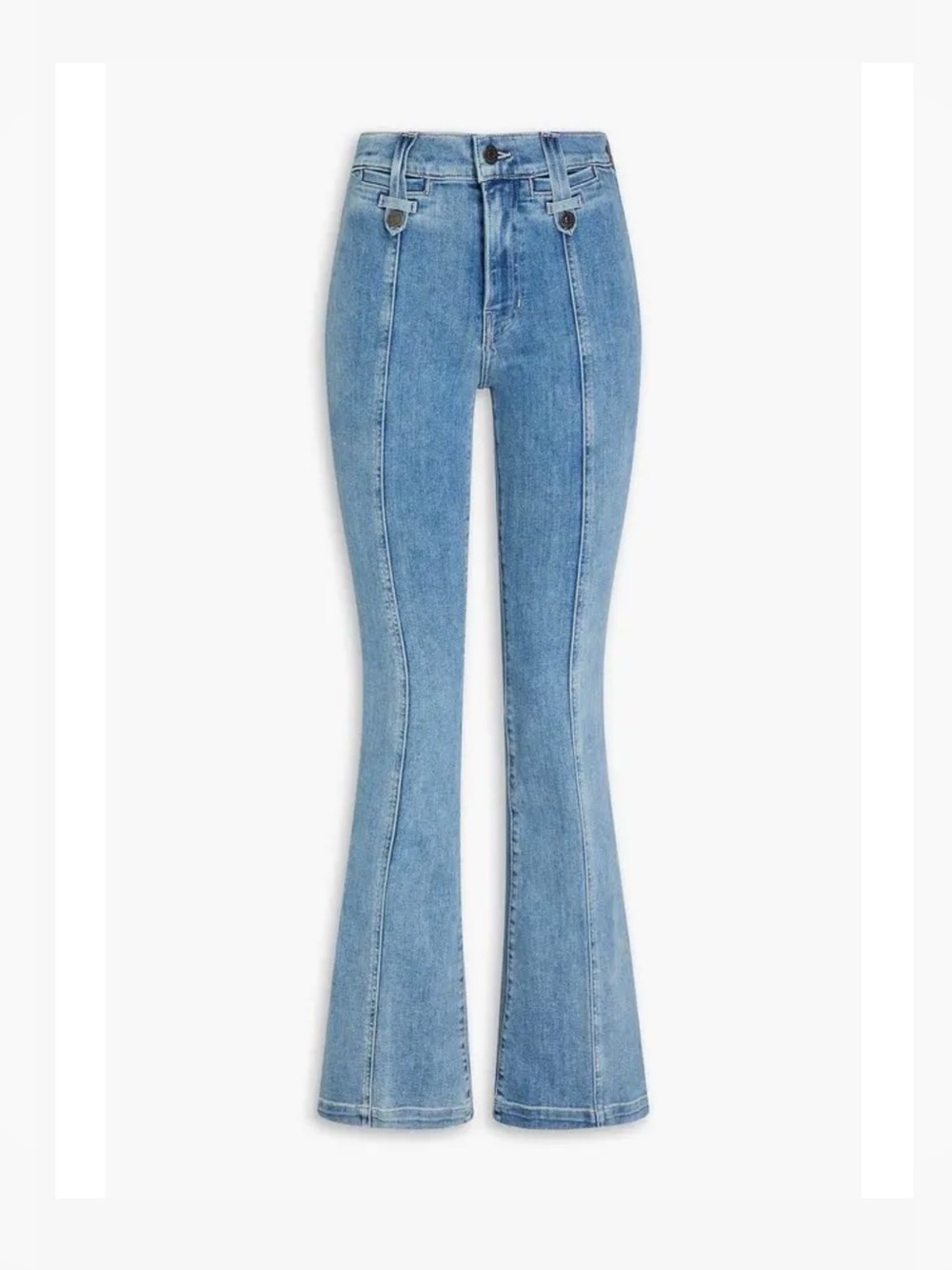 Veronica Beard Beverly skinnyFlare high rise Jeans